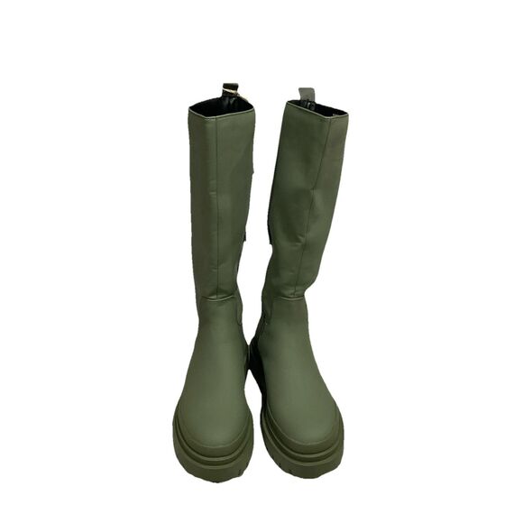 Steve Madden Women's Macall Fashion Boot, Olive, 9 - Picture 2 of 10